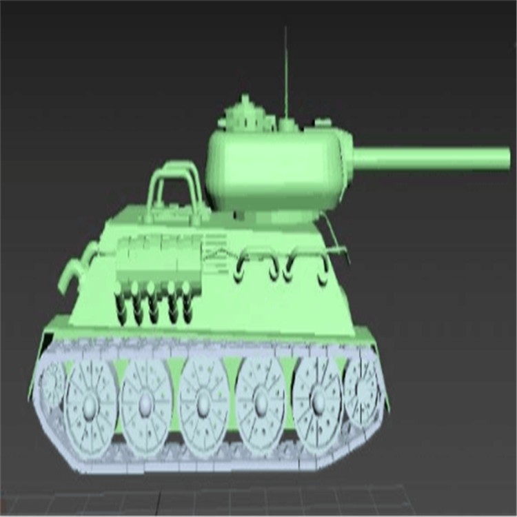 金川充气军用坦克模型